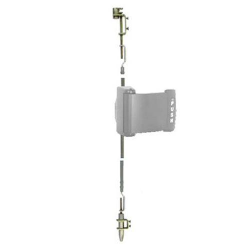 ALUM 2PT LATCH W/ PADDLE W/ DOGGING/PUSH RH 7-8'DR HGHT