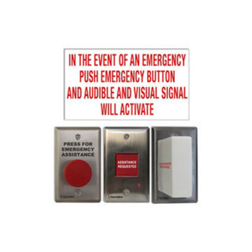 EMERGENCY CALL KIT USED WITH CX-WC13 RESTROOM CONTROL