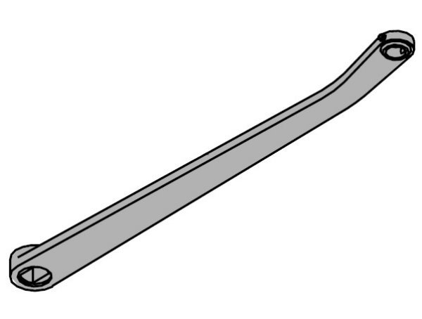 2010 STANDARD ARM LH BLACK LCN 2010 SERIES CLOSER PART