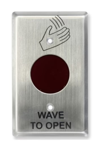 IR TOUCHLESS SWITCH 2-3/4in PLATE FITS SINGLE GANG BOX