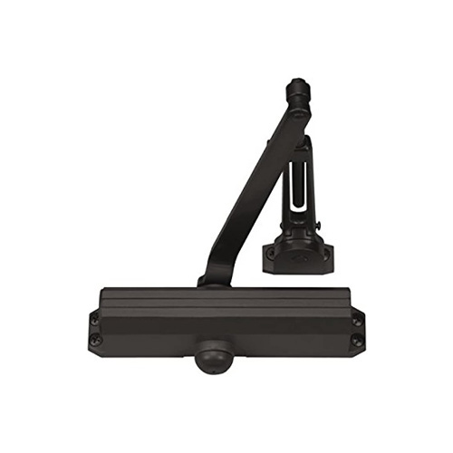 1601H HOLD-OPEN BLACK CLOSER REG,PA,TJ MTG, ADJ SZ: 1-6